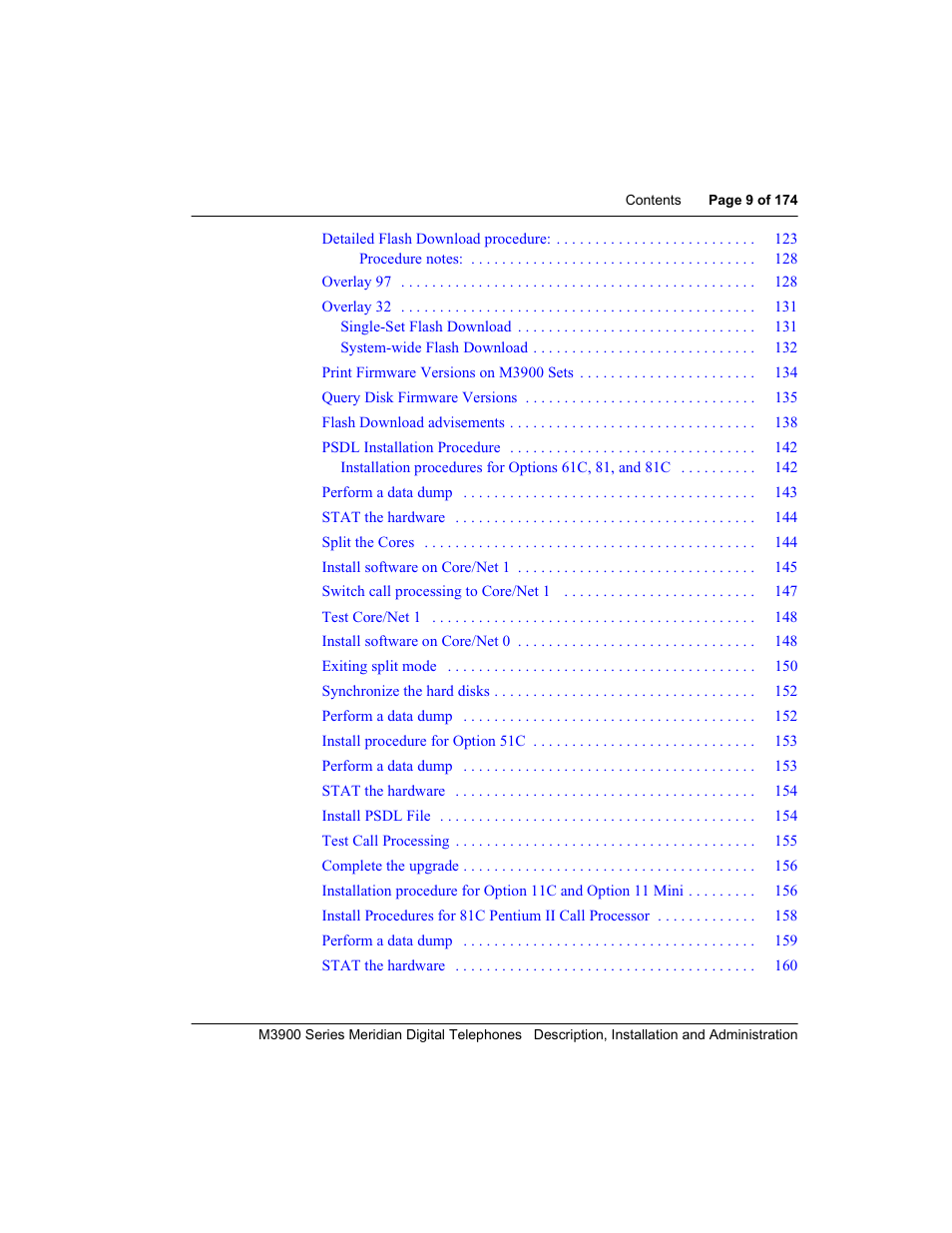 Meridian Audio M3900 User Manual | Page 9 / 176