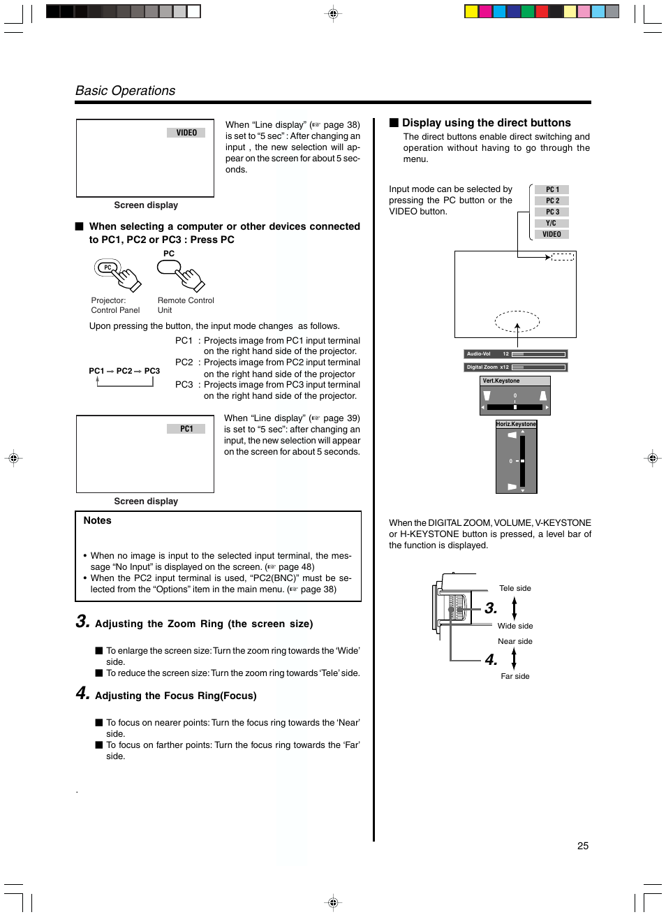 Basic operations | Meridian Audio FDP-DILA3 User Manual | Page 25 / 57