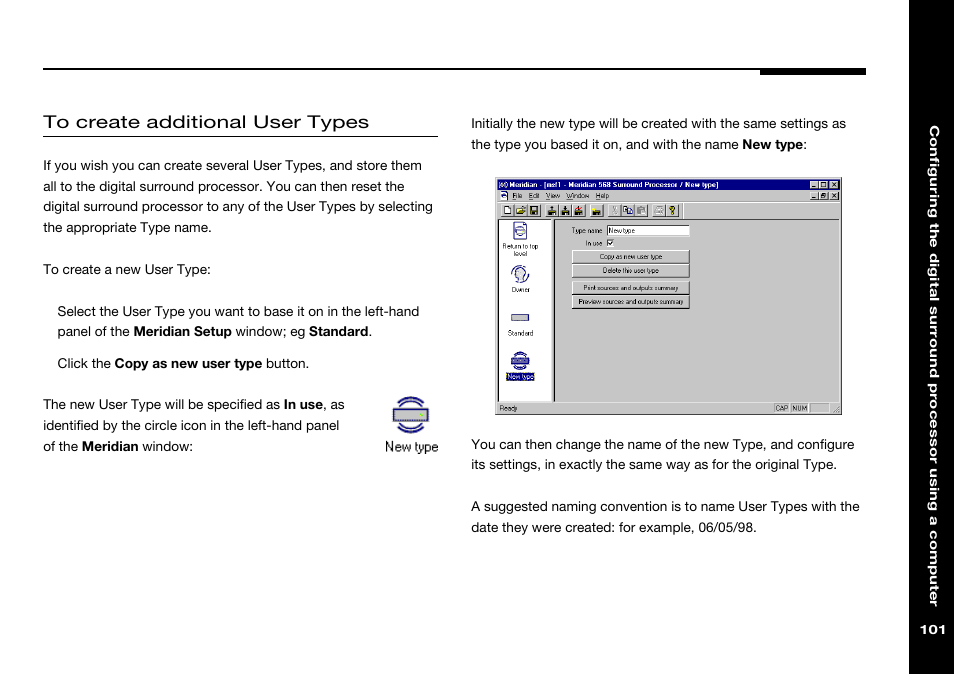 Meridian Audio 568 User Manual | Page 108 / 131