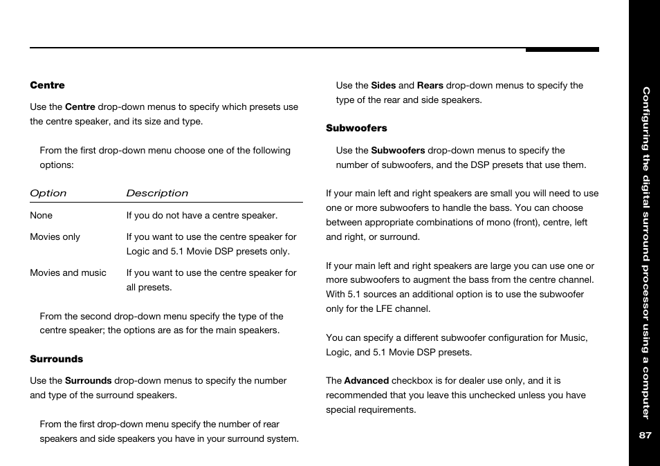 Meridian Audio 568 User Manual | Page 94 / 131