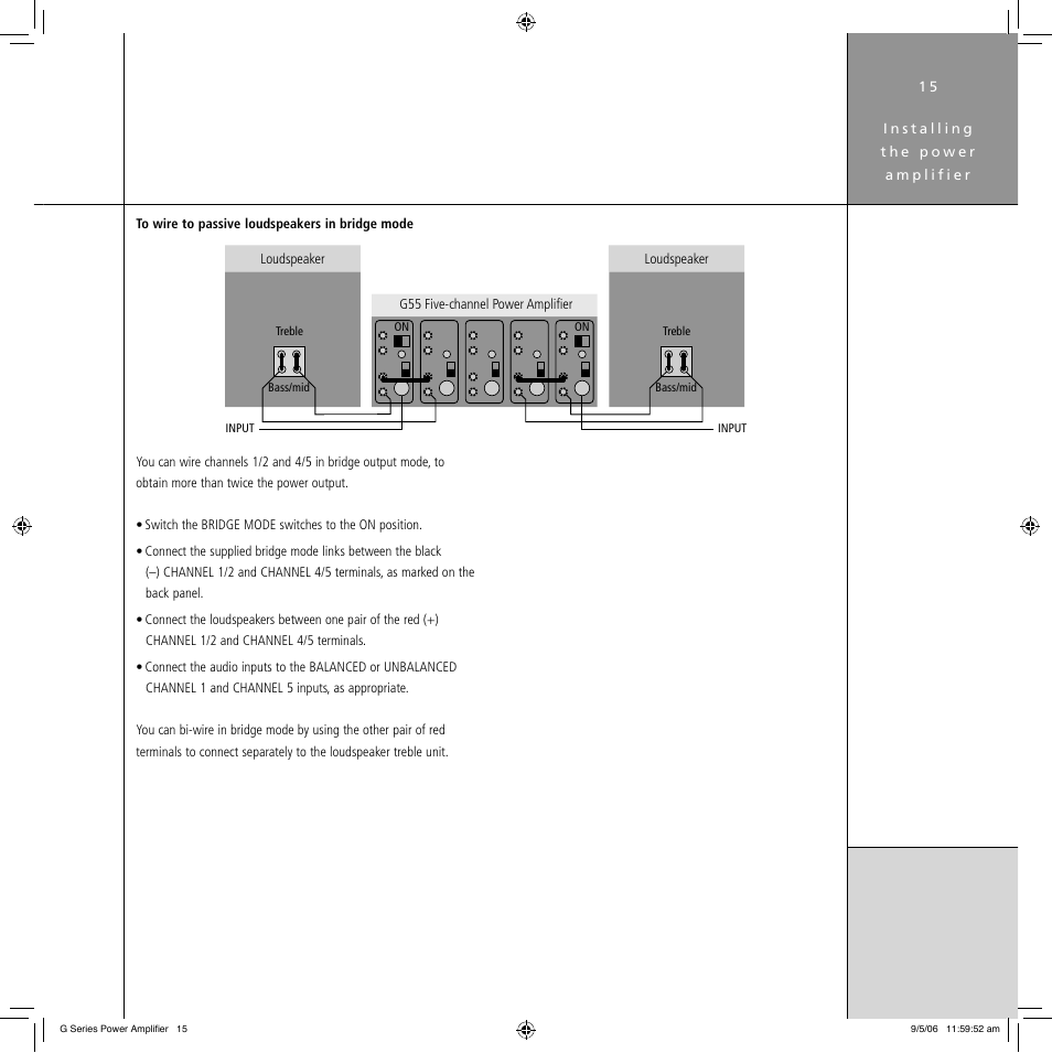 Meridian Audio G Series User Manual | Page 19 / 32