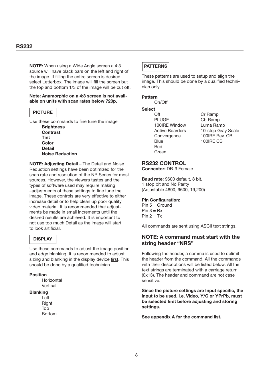 Meridian Audio Native Rate Series User Manual | Page 10 / 16