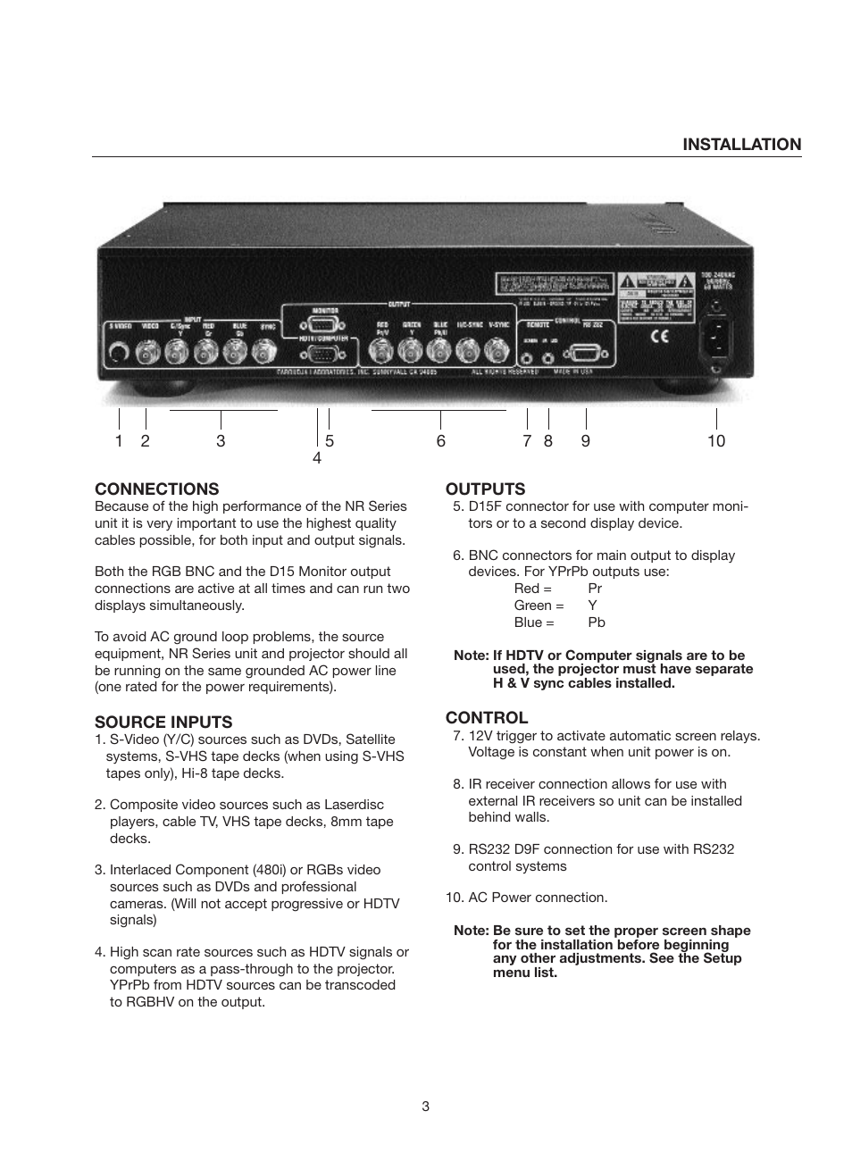 Meridian Audio Native Rate Series User Manual | Page 5 / 16