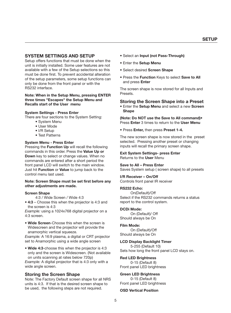 Meridian Audio Native Rate Series User Manual | Page 7 / 16