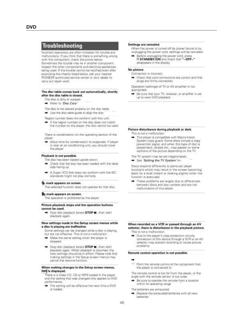 Meridian Audio DVP1500 User Manual | Page 50 / 52