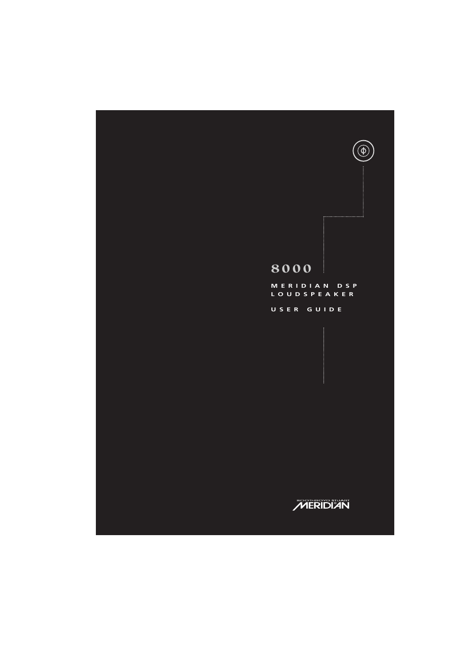 Meridian Audio 8000 User Manual | 45 pages