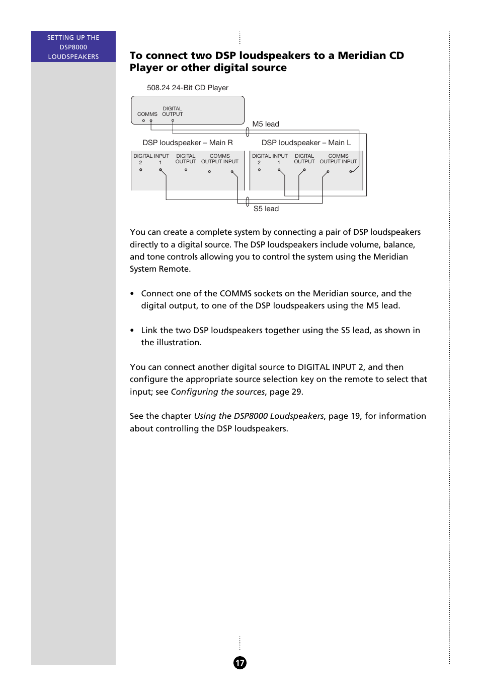 Meridian Audio 8000 User Manual | Page 22 / 45