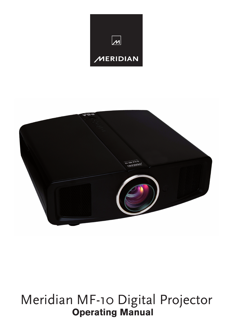 Meridian Audio MF-10 User Manual | 55 pages