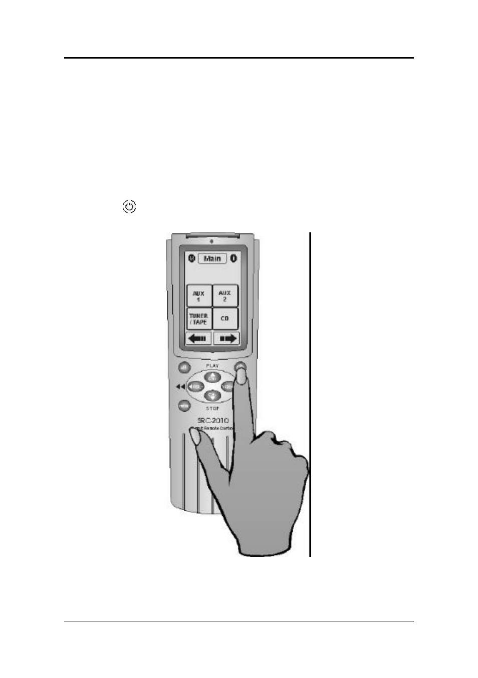 The lcd, Turning the smart remote control on | Meridian Audio SRC-2010 User Manual | Page 16 / 56