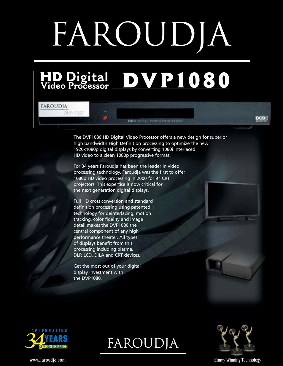 Meridian Audio DVP 1080 User Manual | 2 pages