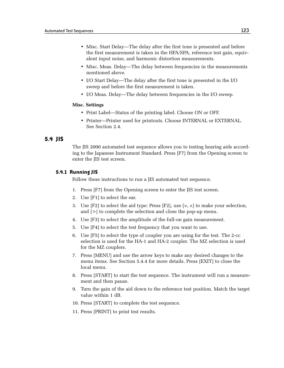 4 jis | Frye FONIX 7000 User Manual | Page 131 / 216