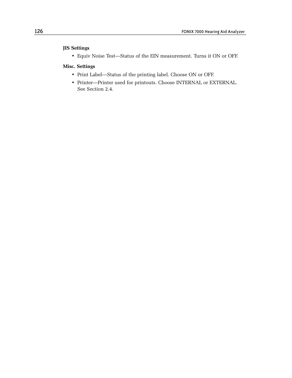Frye FONIX 7000 User Manual | Page 134 / 216