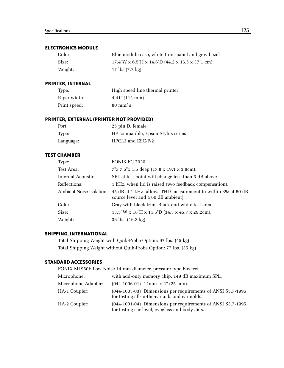 Frye FONIX 7000 User Manual | Page 183 / 216
