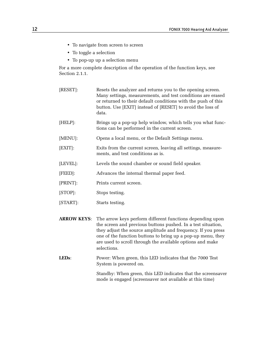 Frye FONIX 7000 User Manual | Page 20 / 216