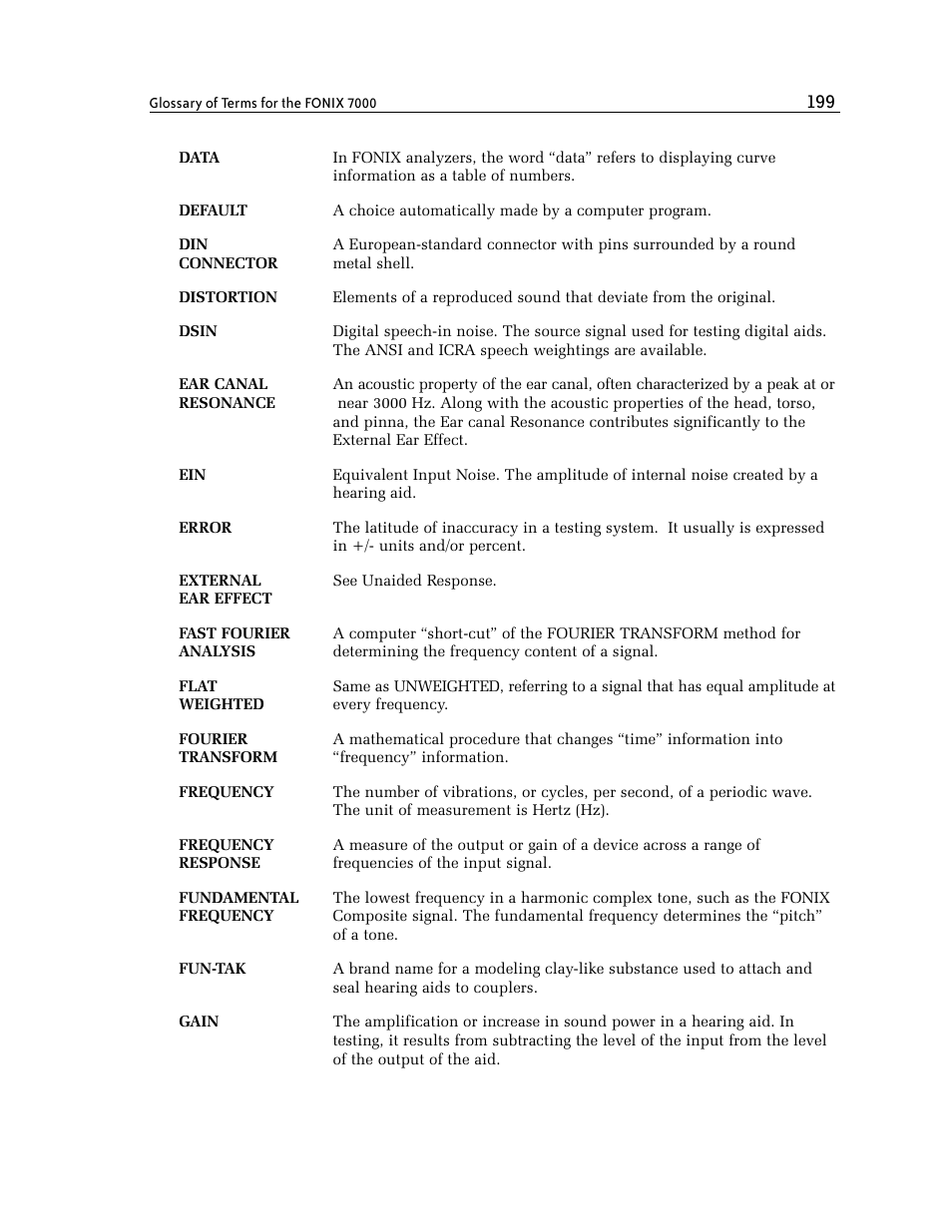 Frye FONIX 7000 User Manual | Page 207 / 216