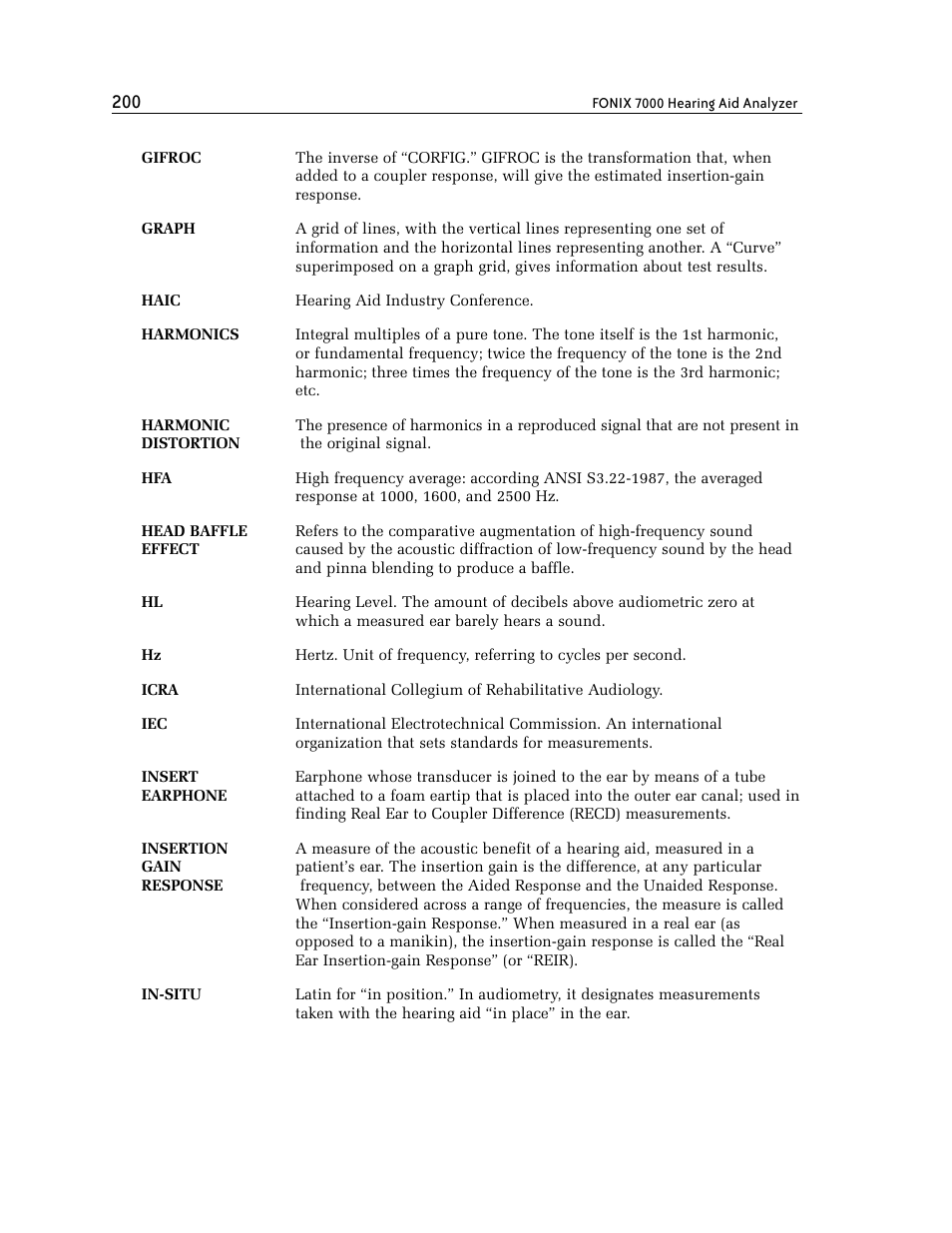 Frye FONIX 7000 User Manual | Page 208 / 216