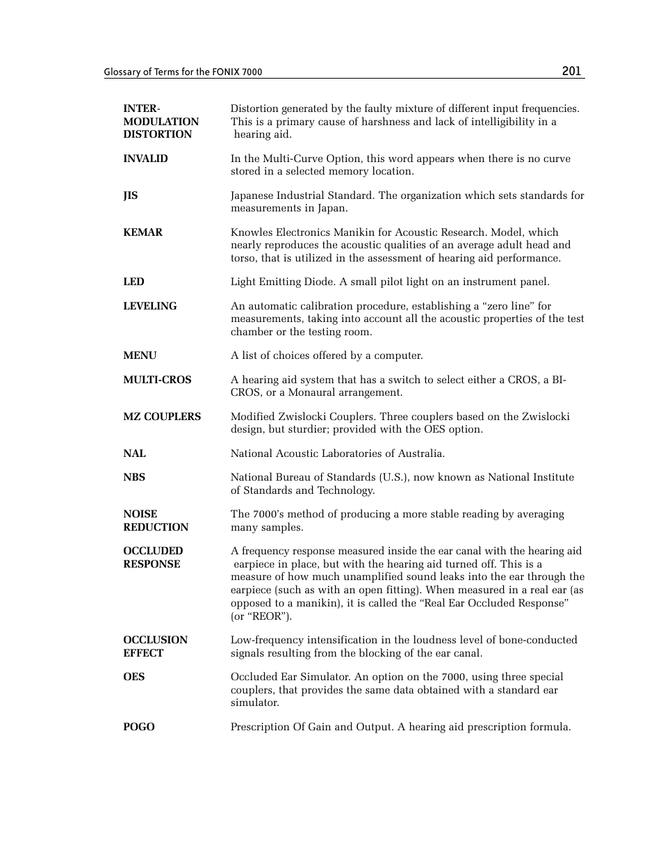 Frye FONIX 7000 User Manual | Page 209 / 216