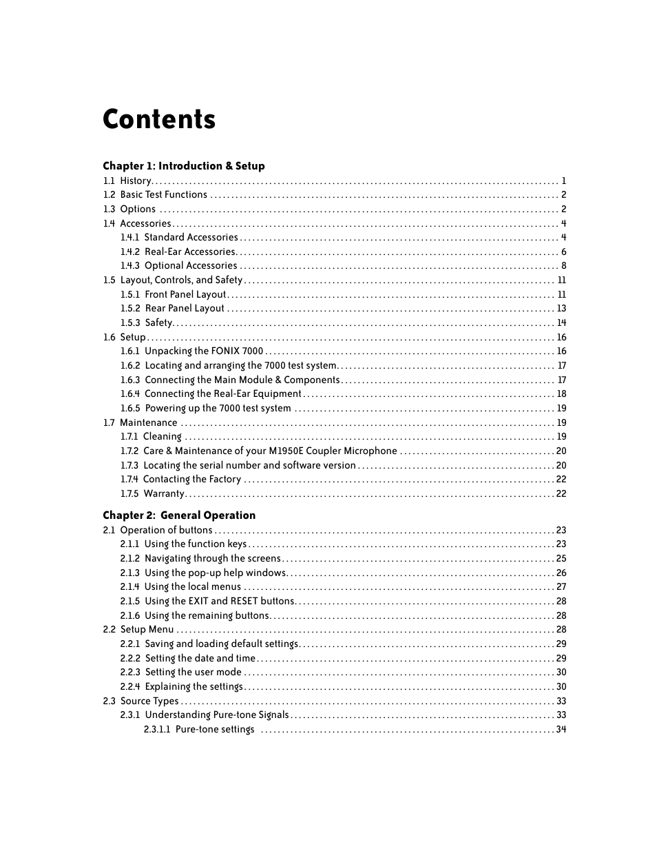 Frye FONIX 7000 User Manual | Page 3 / 216