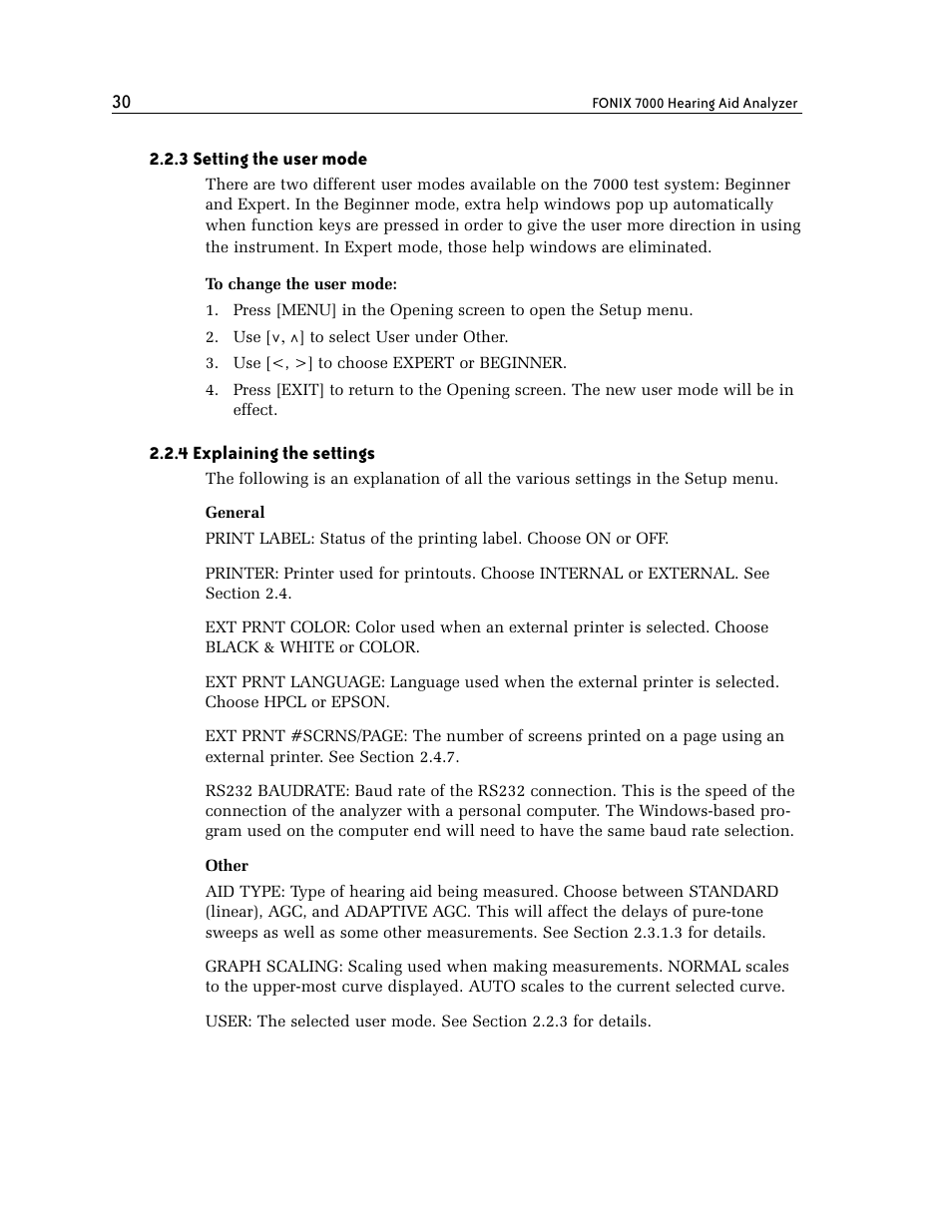 Frye FONIX 7000 User Manual | Page 38 / 216