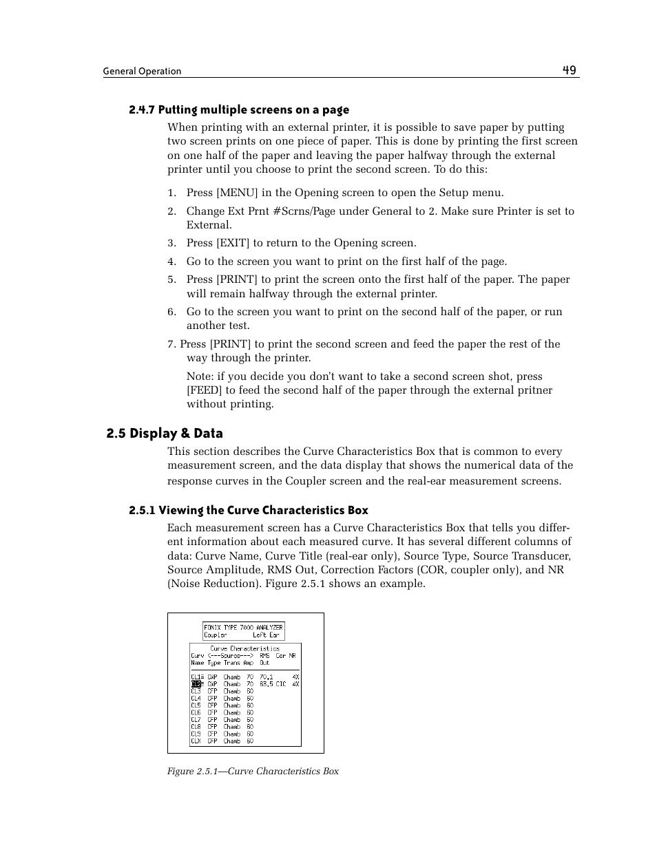 5 display & data | Frye FONIX 7000 User Manual | Page 57 / 216