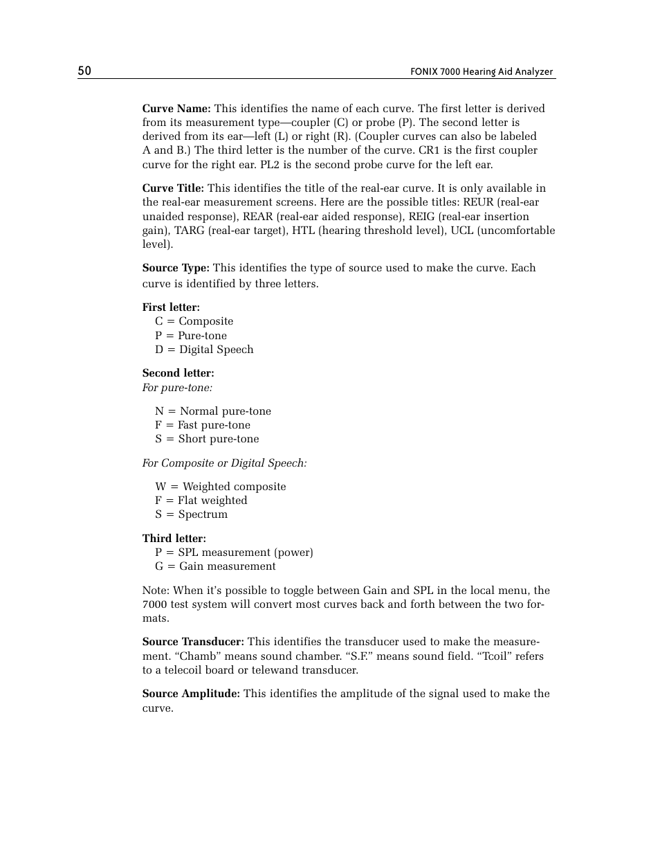 Frye FONIX 7000 User Manual | Page 58 / 216