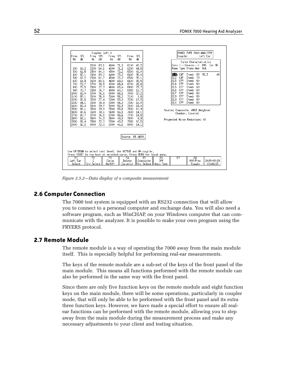 6 computer connection, 7 remote module | Frye FONIX 7000 User Manual | Page 60 / 216