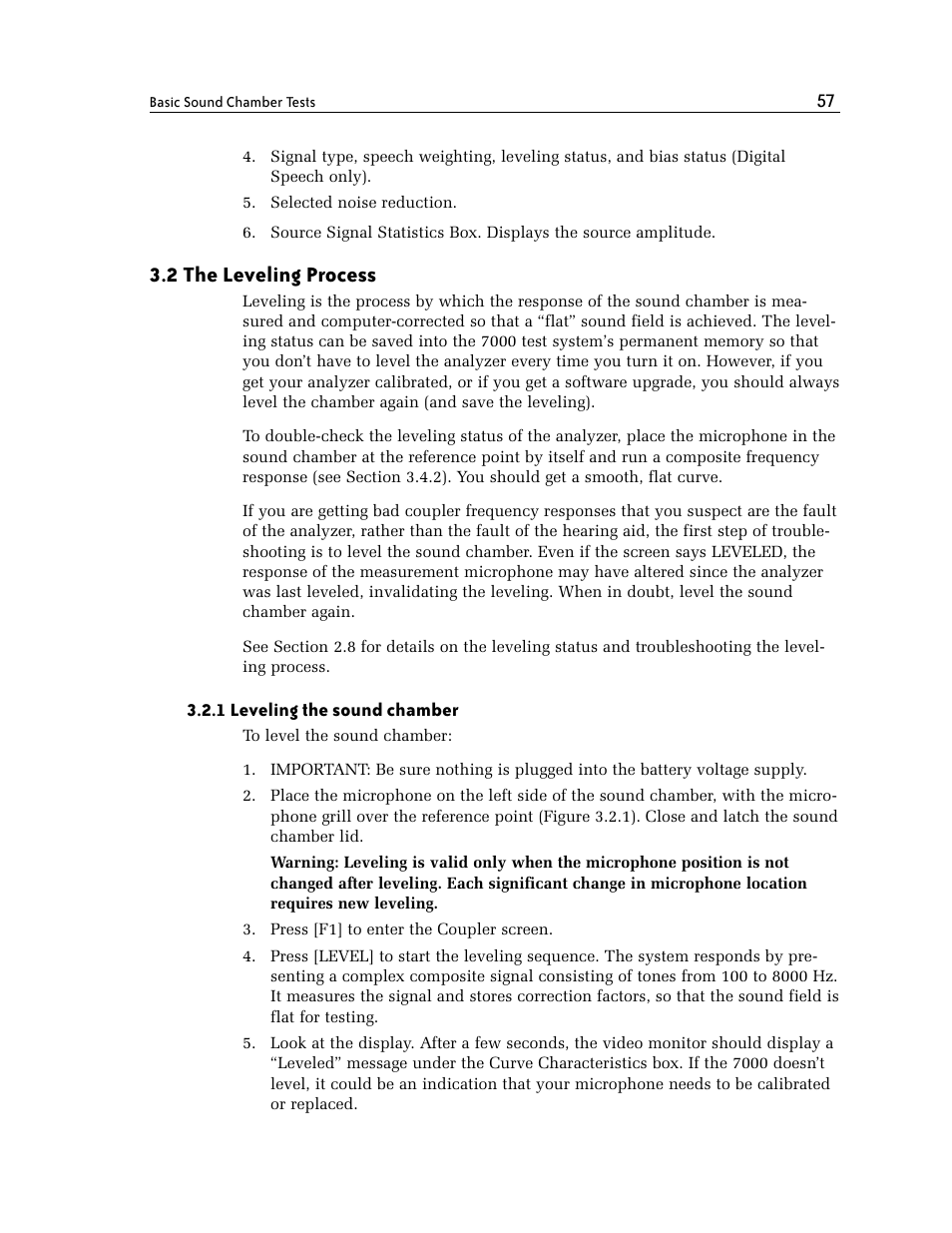 2 the leveling process | Frye FONIX 7000 User Manual | Page 65 / 216