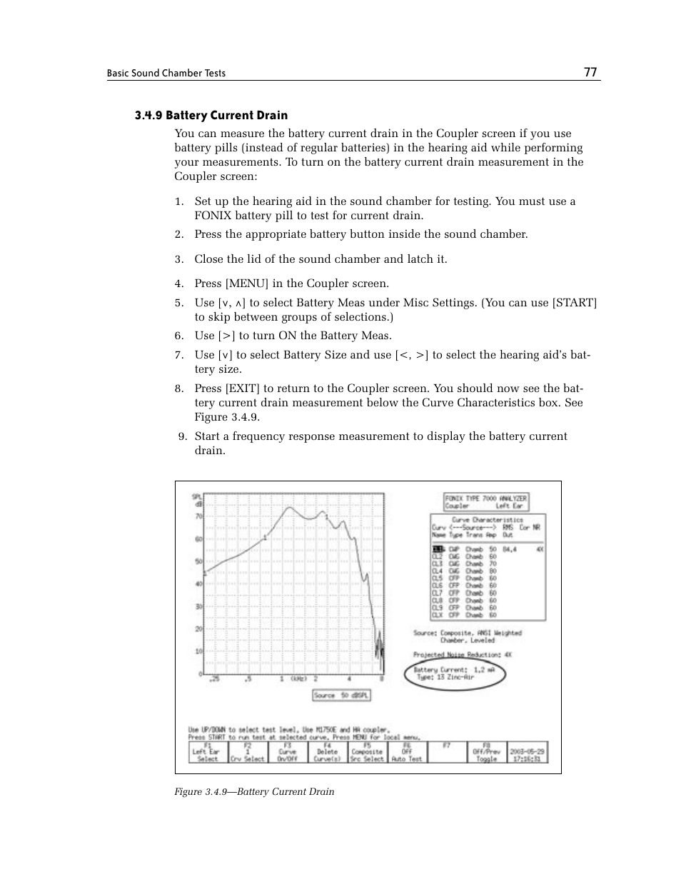 9 battery current drain | Frye FONIX 7000 User Manual | Page 85 / 216