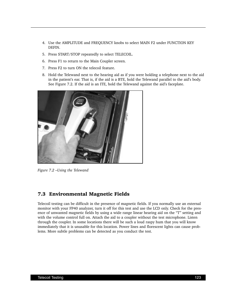 3 environmental magnetic fields | Frye FONIX FP40D User Manual | Page 131 / 164