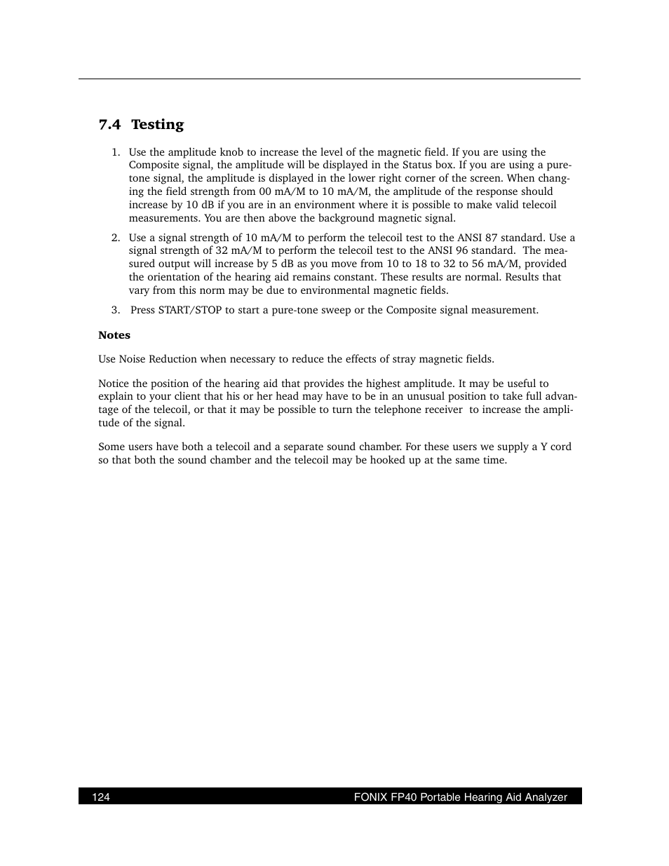 4 testing | Frye FONIX FP40D User Manual | Page 132 / 164