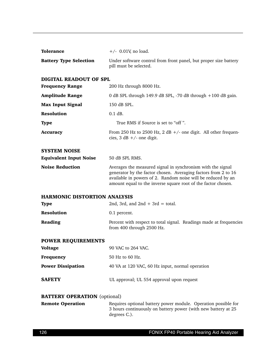 Frye FONIX FP40D User Manual | Page 134 / 164
