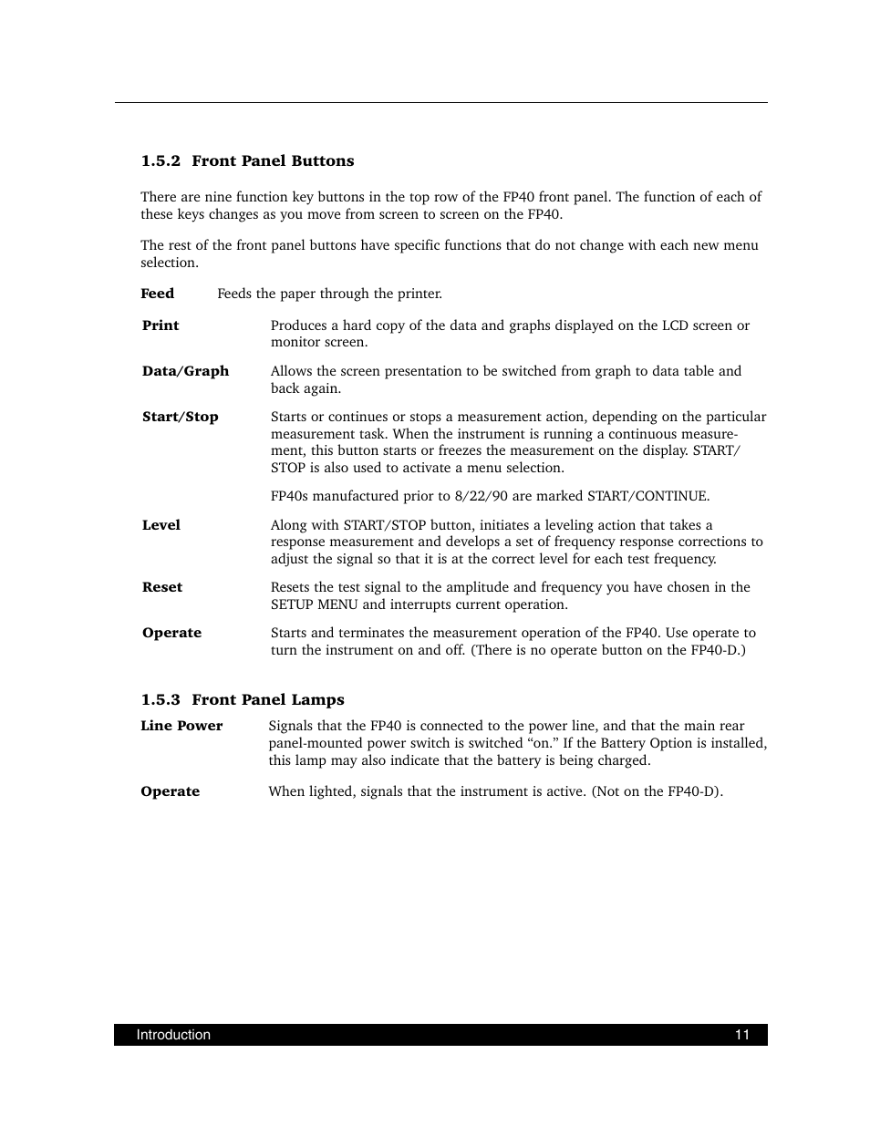 Frye FONIX FP40D User Manual | Page 19 / 164