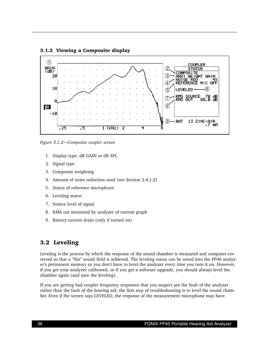 2 leveling | Frye FONIX FP40D User Manual | Page 44 / 164