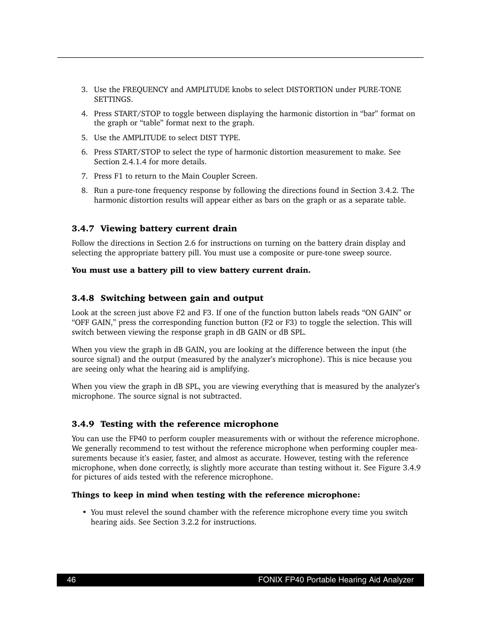 Frye FONIX FP40D User Manual | Page 54 / 164