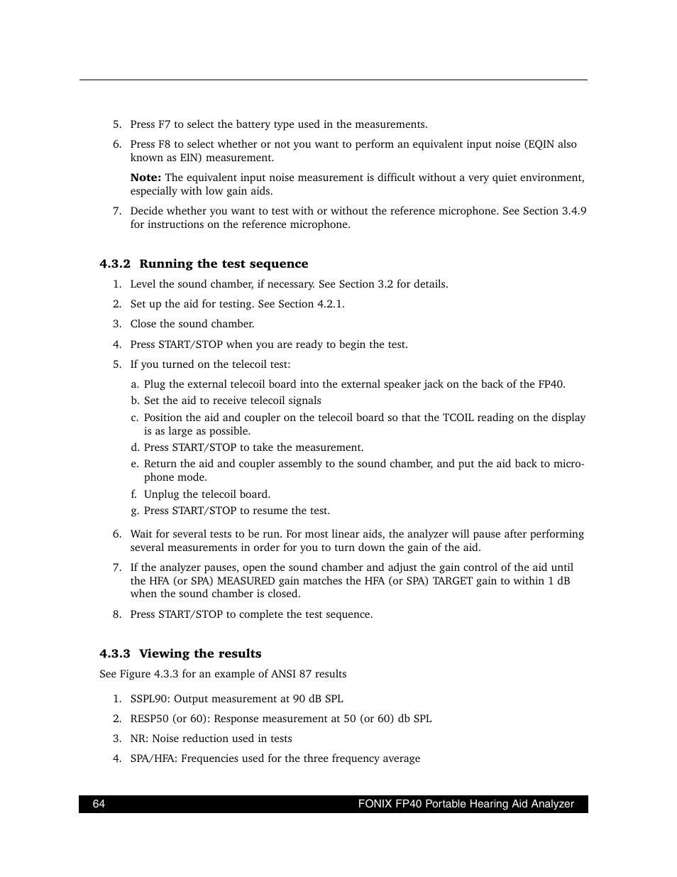 Frye FONIX FP40D User Manual | Page 72 / 164