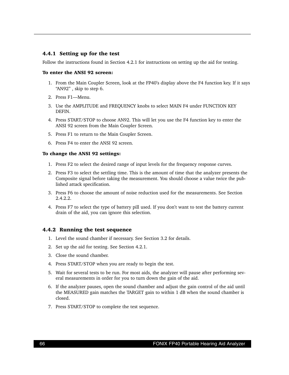 Frye FONIX FP40D User Manual | Page 74 / 164