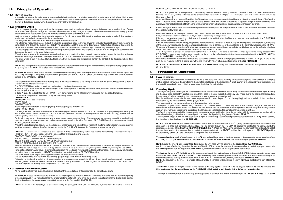 Principle of operation | Foster F40 User Manual | Page 10 / 23