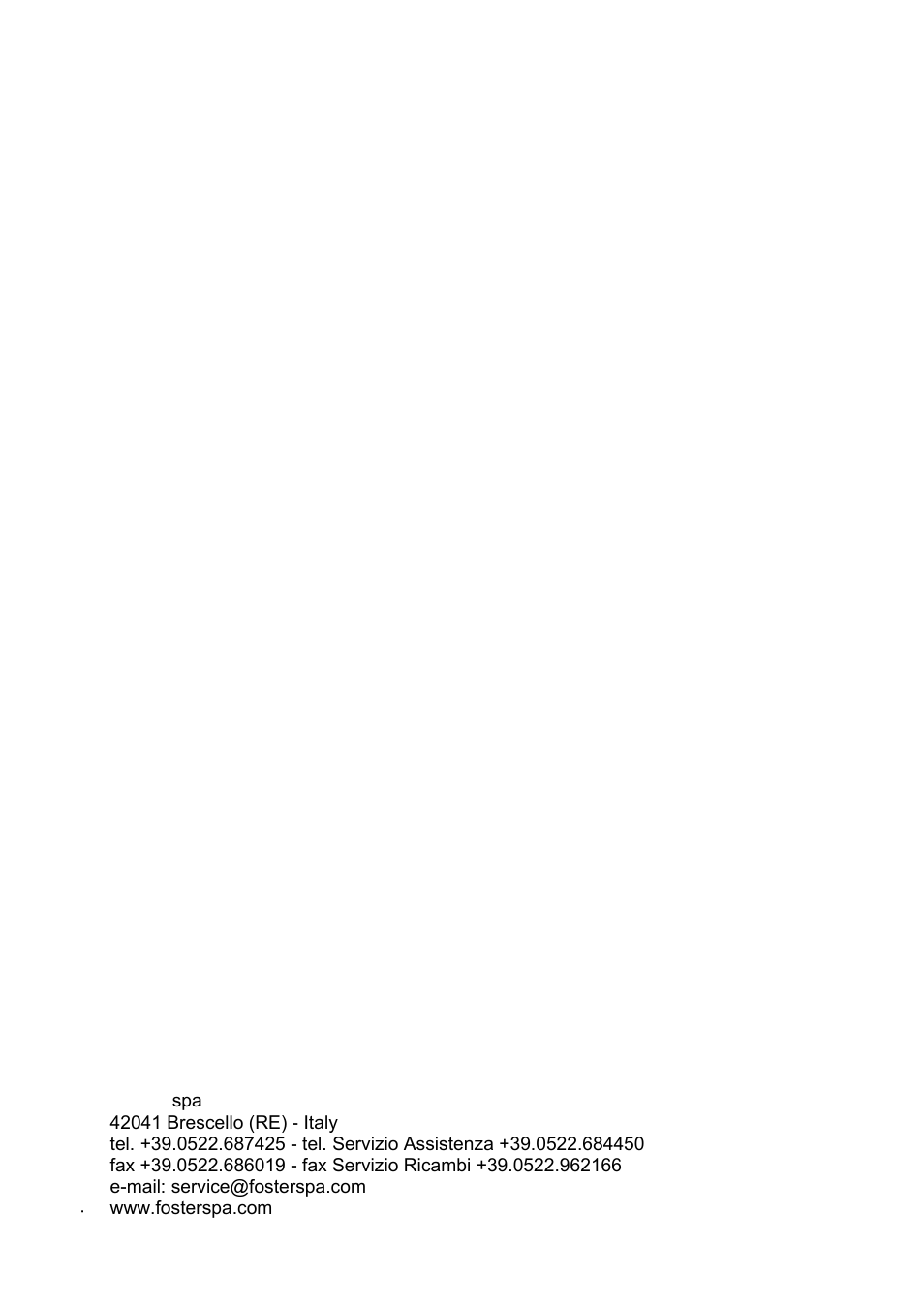 Foster Induction Hobs 7372 241 User Manual | Page 15 / 15