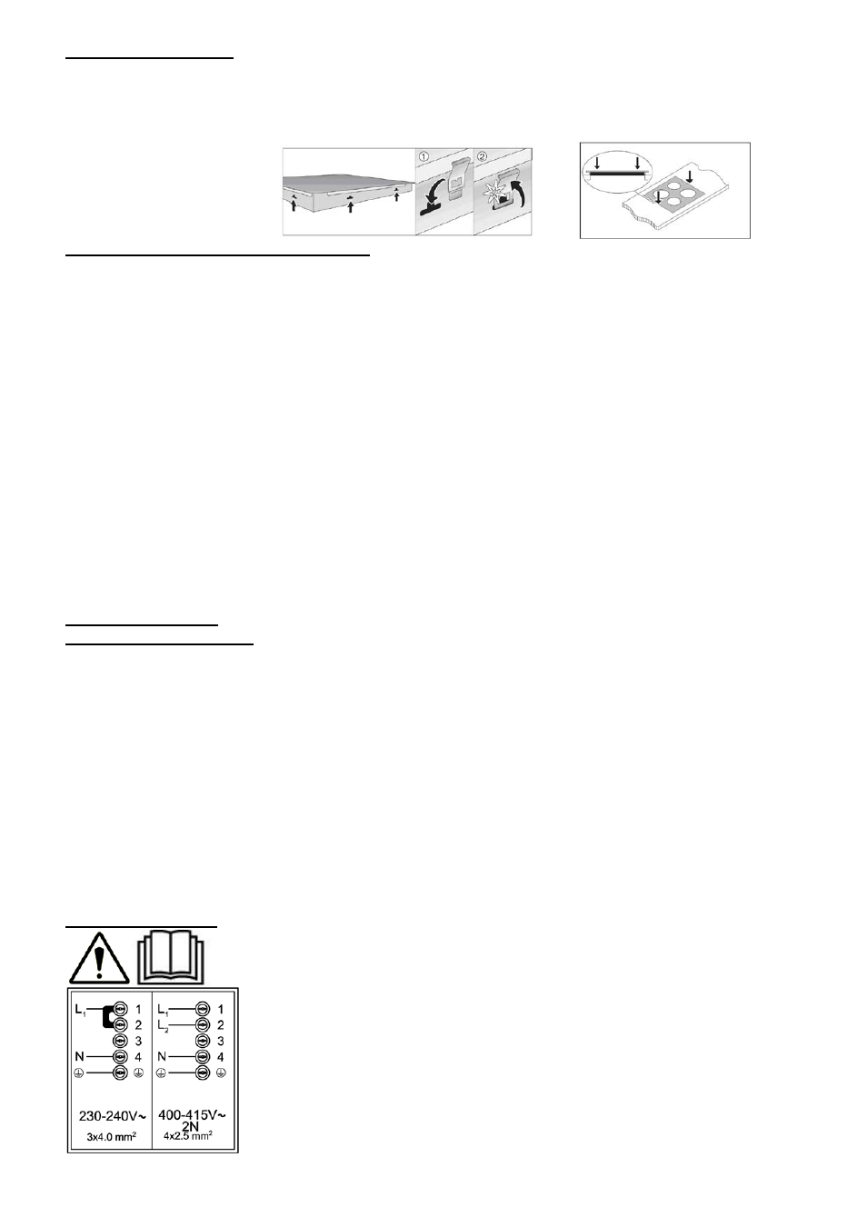 Foster Induction Hobs 7372 241 User Manual | Page 5 / 15