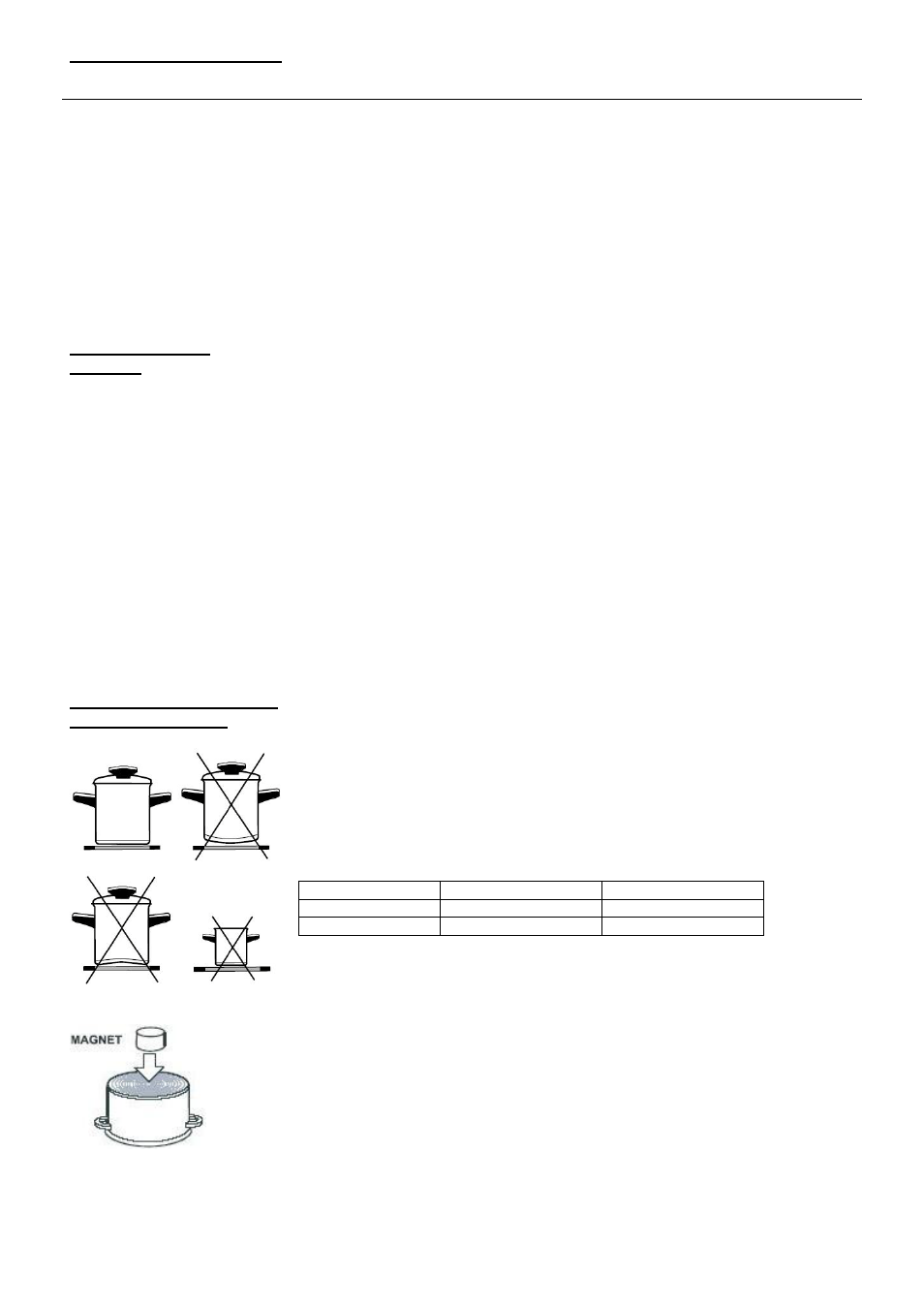 Foster Induction Hobs 7372 241 User Manual | Page 6 / 15