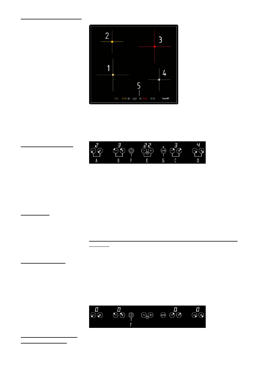 Induction cooktop | Foster Induction Hobs 7372 241 User Manual | Page 8 / 15