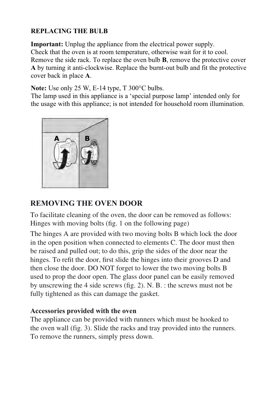 Foster Gas Oven KS 90 User Manual | Page 18 / 21