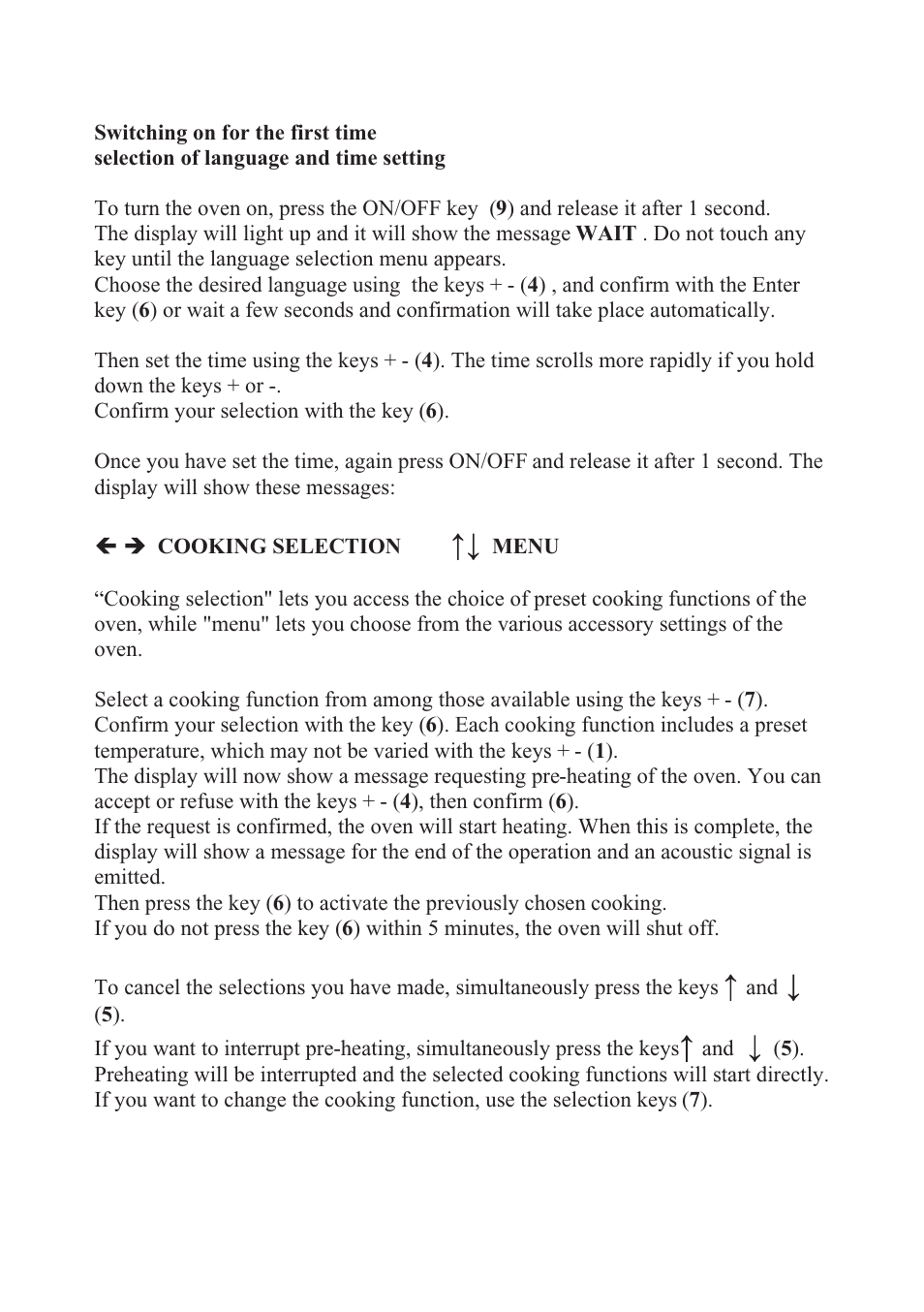 Foster BUILT-IN OVEN S4000 User Manual | Page 11 / 22