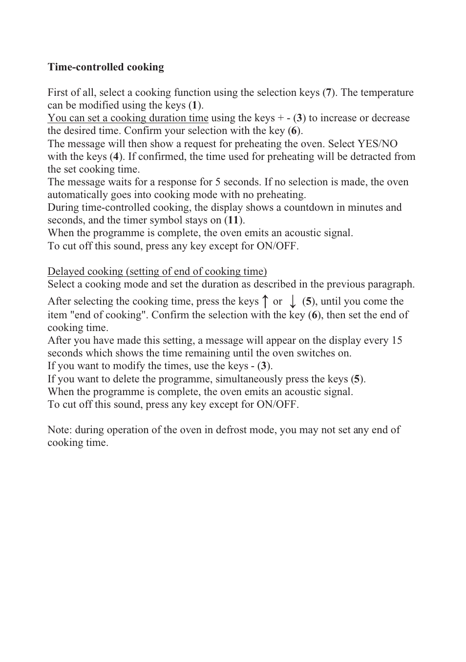 Foster BUILT-IN OVEN S4000 User Manual | Page 12 / 22