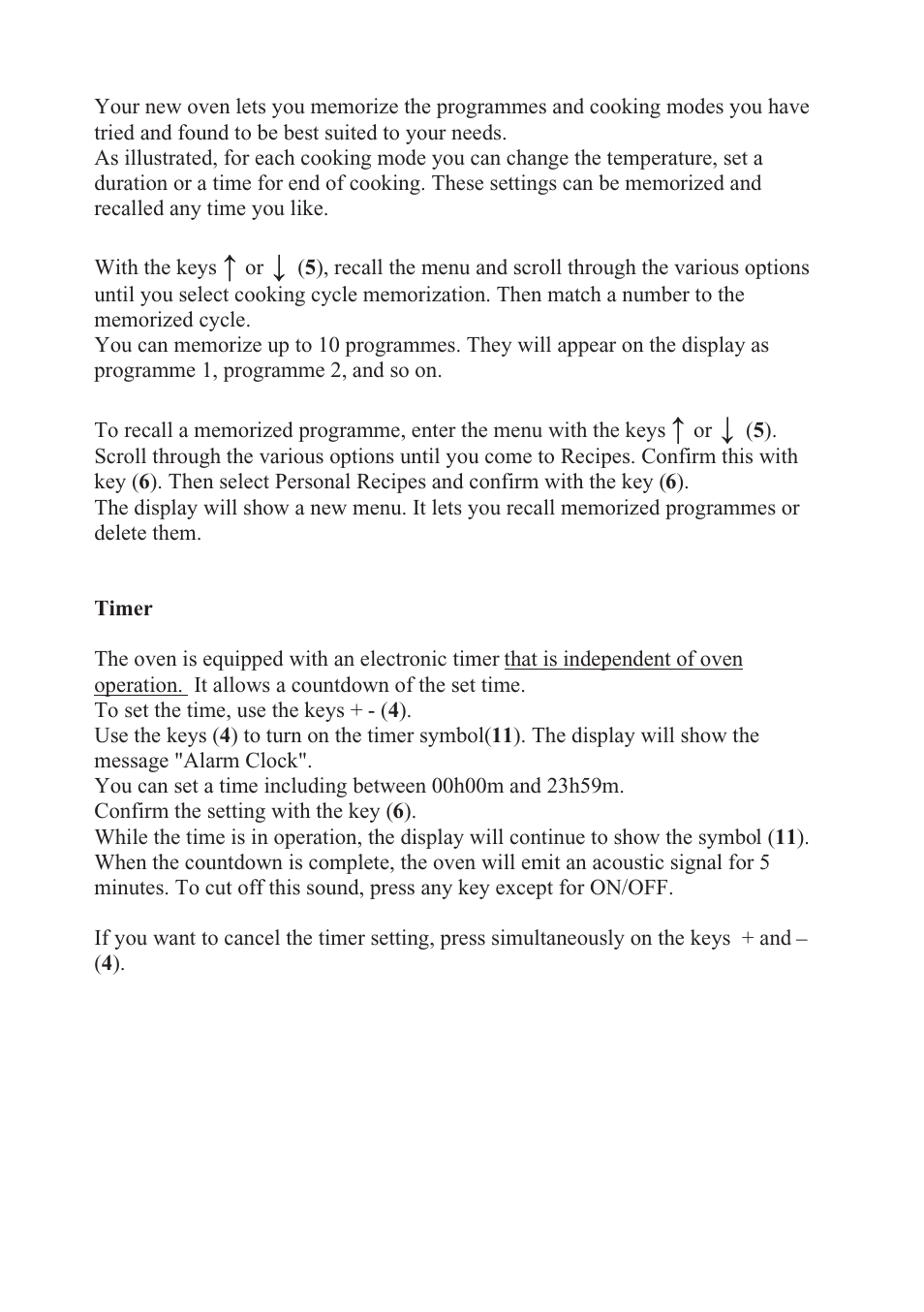 Foster BUILT-IN OVEN S4000 User Manual | Page 13 / 22