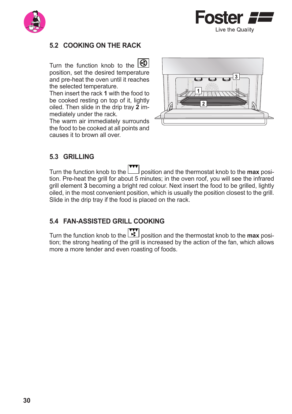 Foster BUILT-IN OVEN Compact 7170 052 User Manual | Page 12 / 18