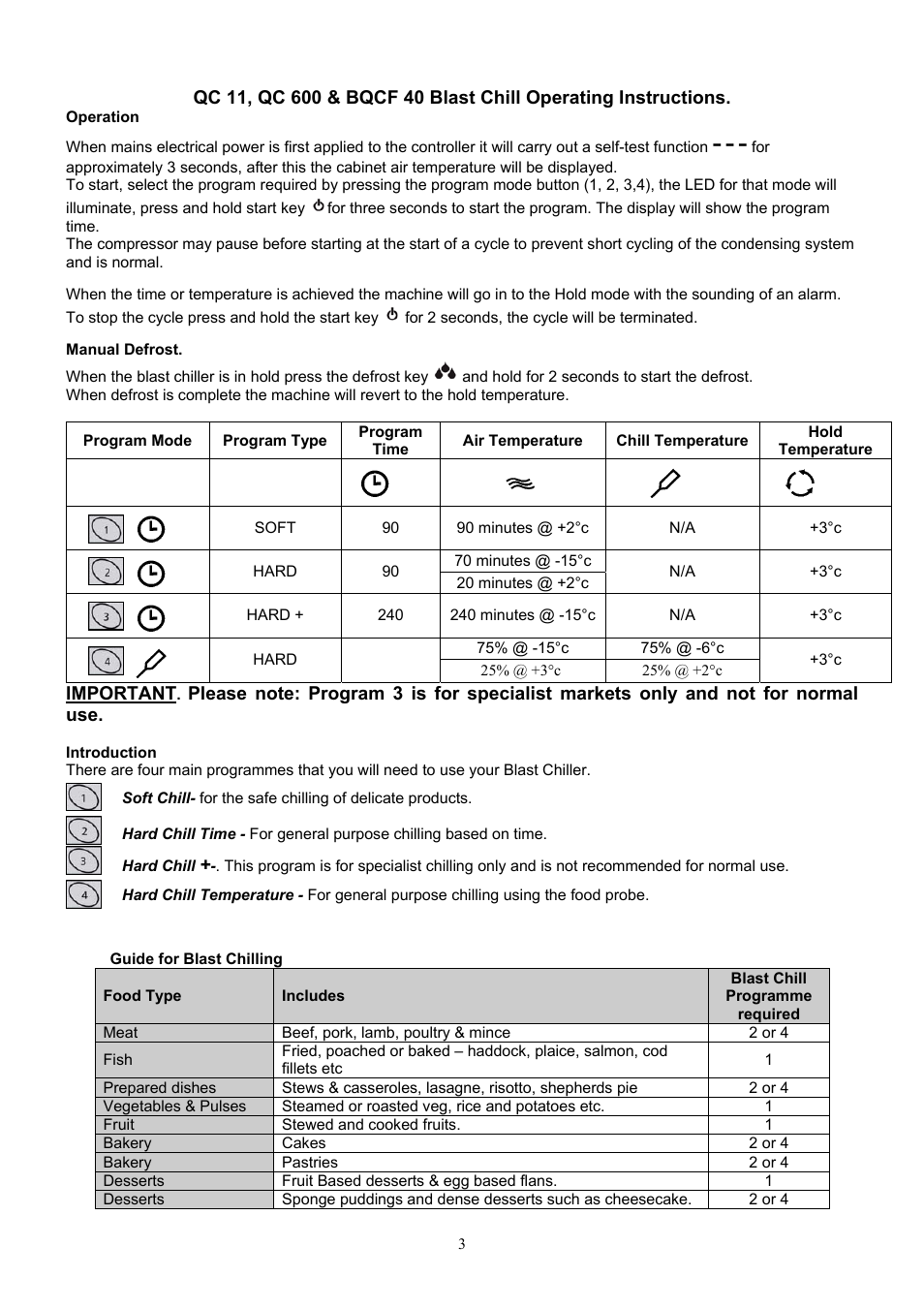 Foster QC 11 User Manual | Page 4 / 19