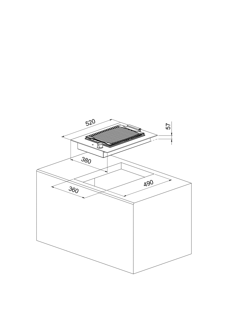 Fitting | Foster Grill Cooker Hobs 7236 User Manual | Page 4 / 8