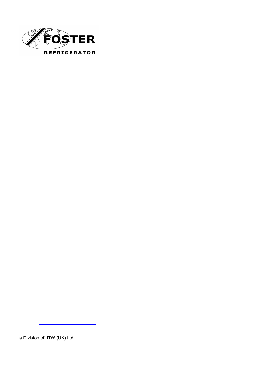 Foster FHG 3L User Manual | Page 17 / 17