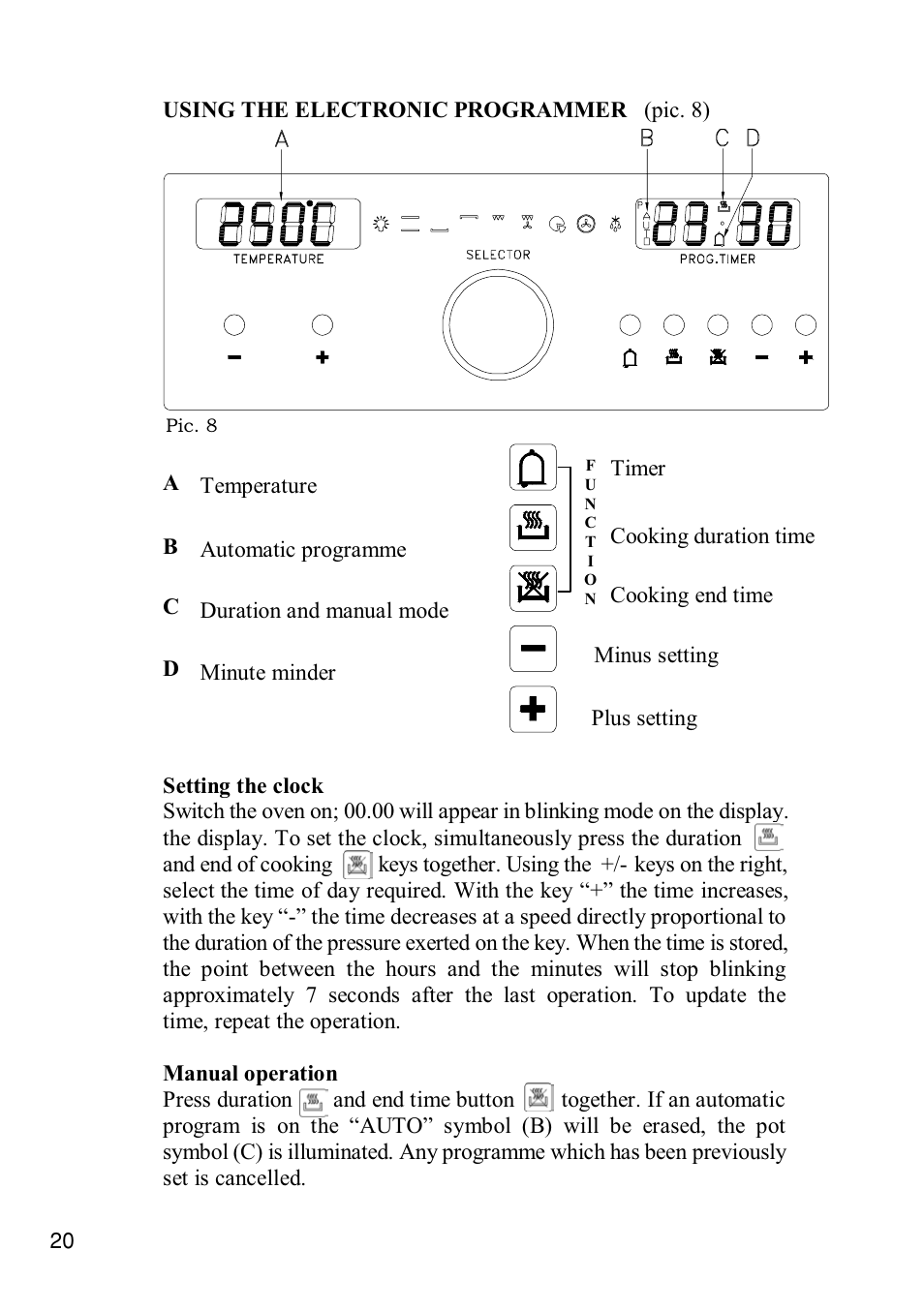 Foster Built-in-oven 7120 043 User Manual | Page 21 / 39